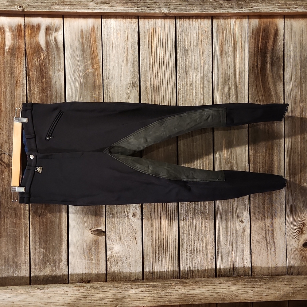Black Georg Schumacher Full Seat Breeches Size 28R